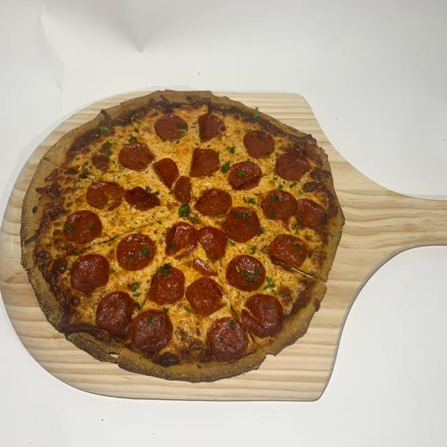 Retro Pepperoni Pizza.